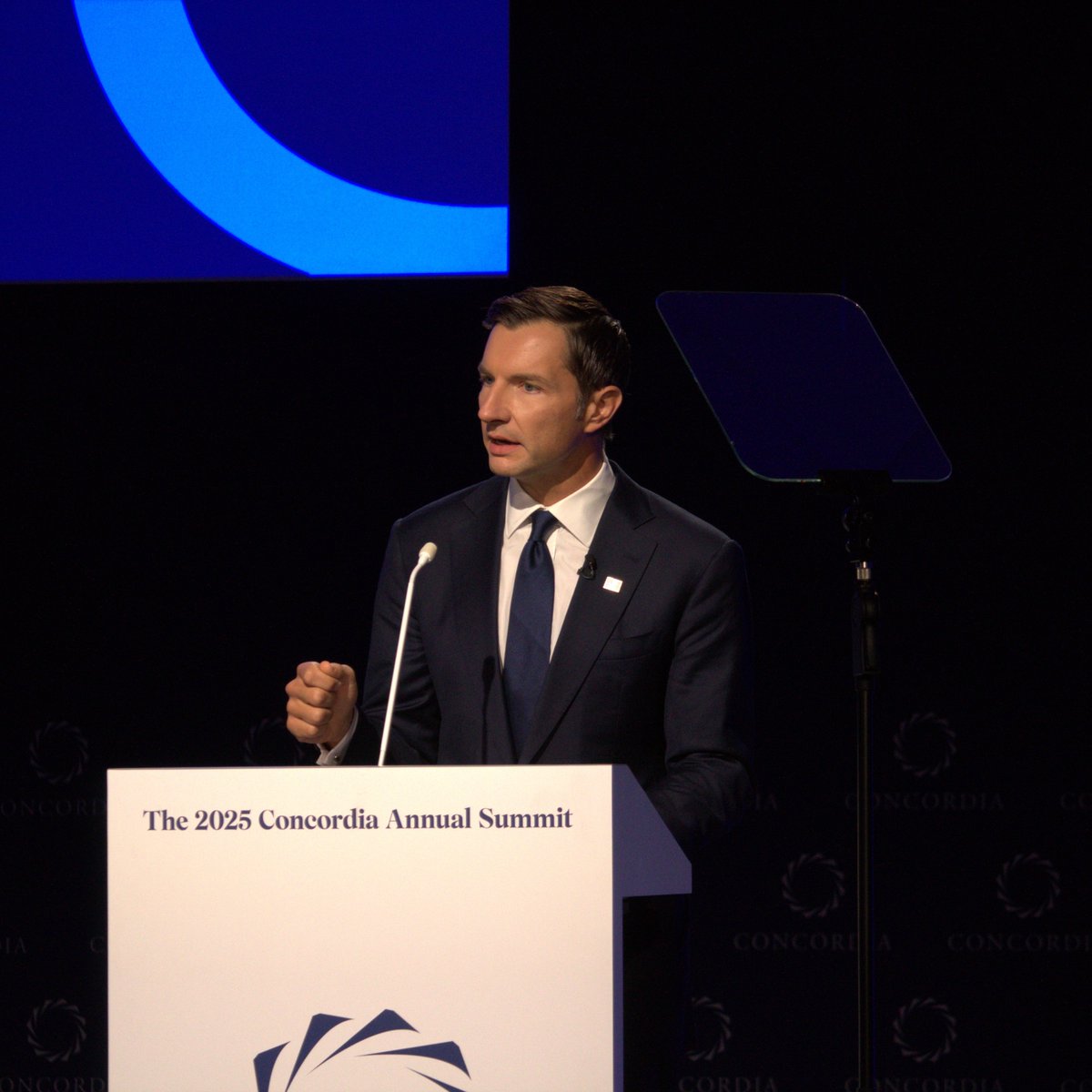 “We gather here as the world grapples with a set of challenges that will define the course of the twenty-first century.” - <a href="/JJovanovicUSA/">John Jovanovic</a> Chairman &amp; President of <a href="/EximBankUS/">Export-Import Bank of the United States</a> at #Concordia25