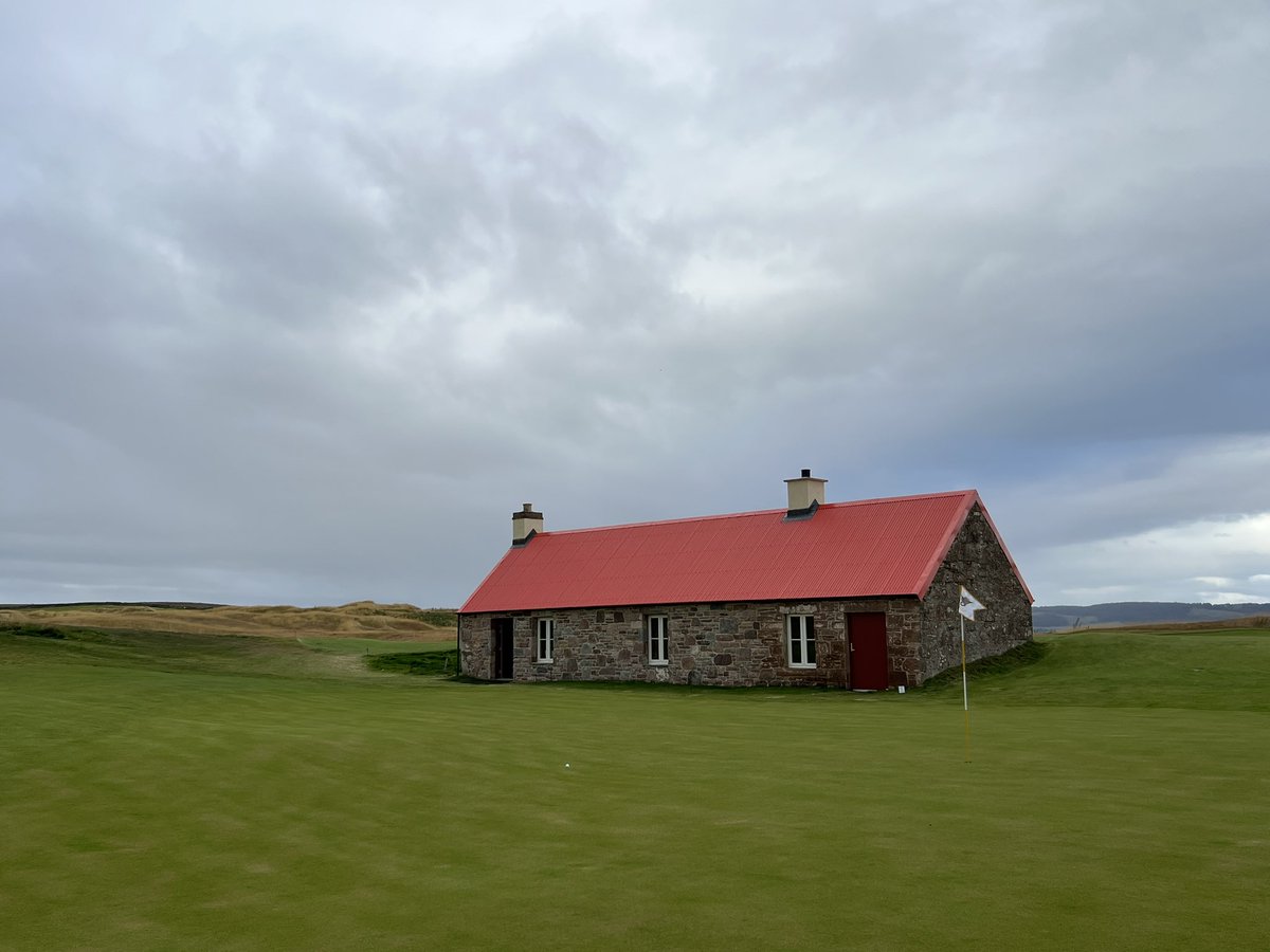 Was exciting to get out this morning on Old Petty, the brand new course <a href="/CabotHighlands/">Cabot Highlands</a>. Epic, expansive, fun, playable. It’s a winner.