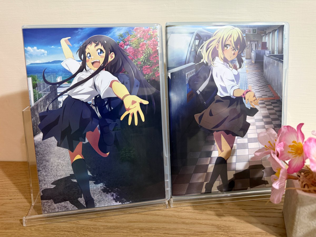 ゆずこ様 描き下ろし 柊柚子 屋外対応ステッカー 一輪のゆらめきVer. [遊