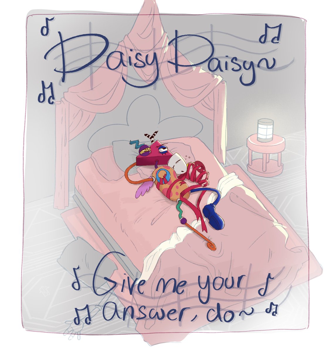 Tumblr request! Not even Gangles room is safe
#abstragedy #TheAmazingDigitalCircus