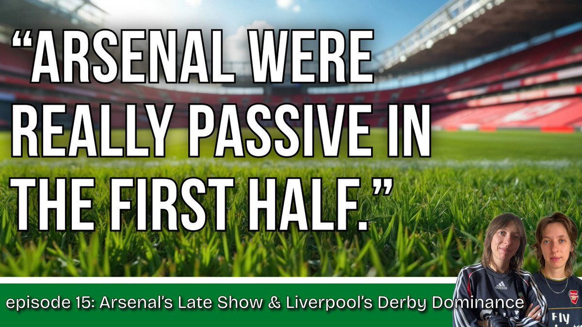 🔜On this week’s episode of The Goal Difference with <a href="/skr448/">Scarlet Katz Roberts</a>.  

😬 Does Arteta back his team enough? 
💎 Liverpool are an uncut gem
🔮 Twin telepathy

Apple: podcasts.apple.com/gb/podcast/goa…

Spotify: open.spotify.com/show/6bdaNKS1m…

YT: youtube.com/@GoalDifferenc…

Listen &amp; follow!