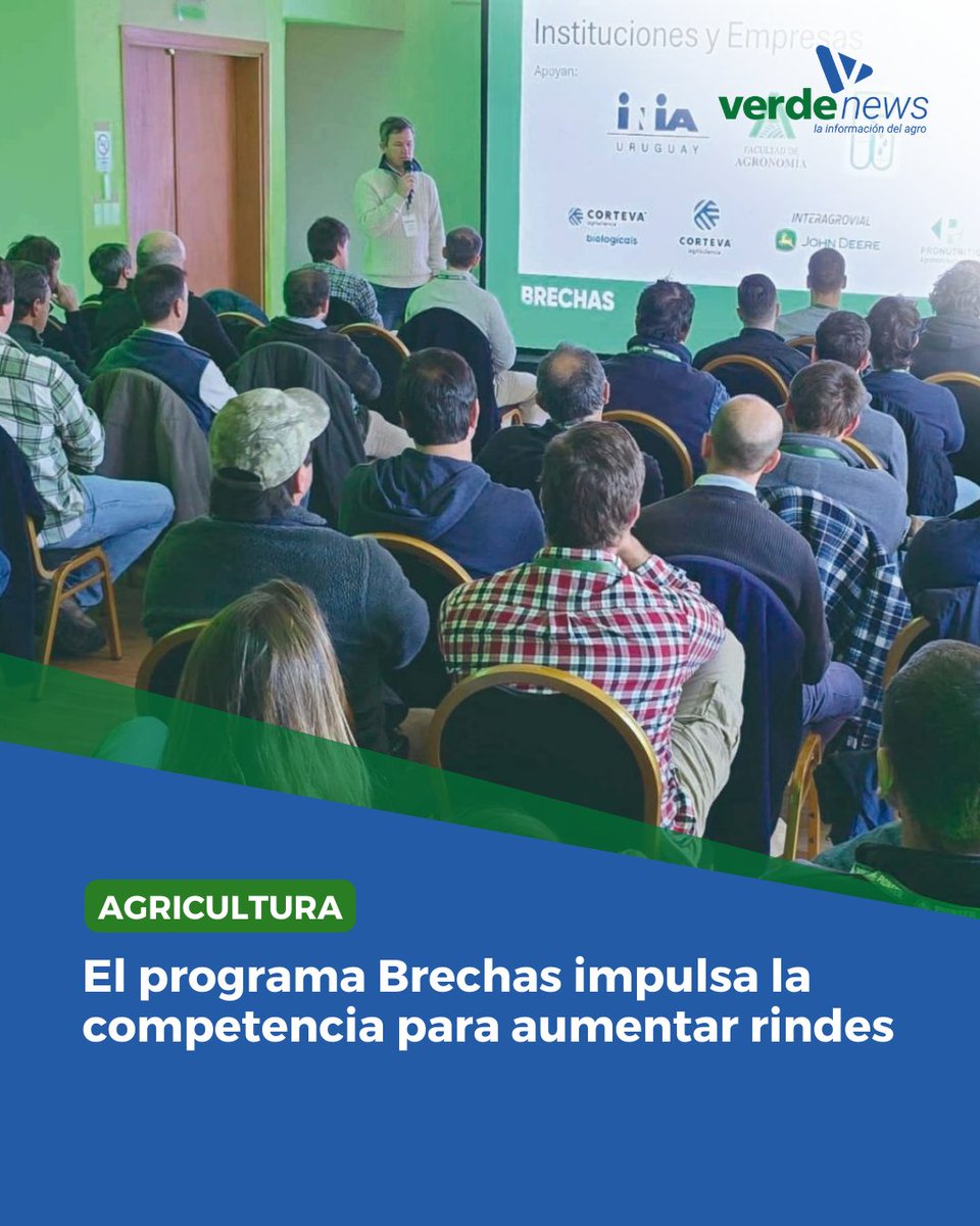 “El juego está en que el ganador tiene que lograr más kilos, pero haciendo ganar más plata al productor”, dijo el líder de categoría de semillas de @cortevauruguay para el Cono Sur. [...]

👉 Lea la nota completa
revistaverde.com.uy/agricultura/el…