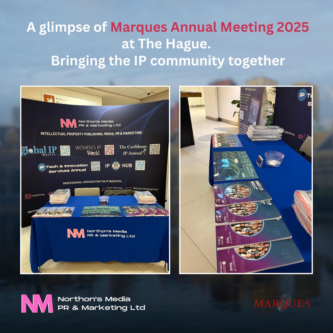 ip360hub's tweet photo. Insights from @MarquesIP 2025 in The Hague
A fantastic opportunity to connect with contributors, colleagues &amp; friends. Thank you to all who visited our booth &amp; engaged with us. Excited to continue the conversations at MARQUES 2026 in Lisbon!

#MARQUES2025 #IPLaw https://t.co/syaqnnjL1q