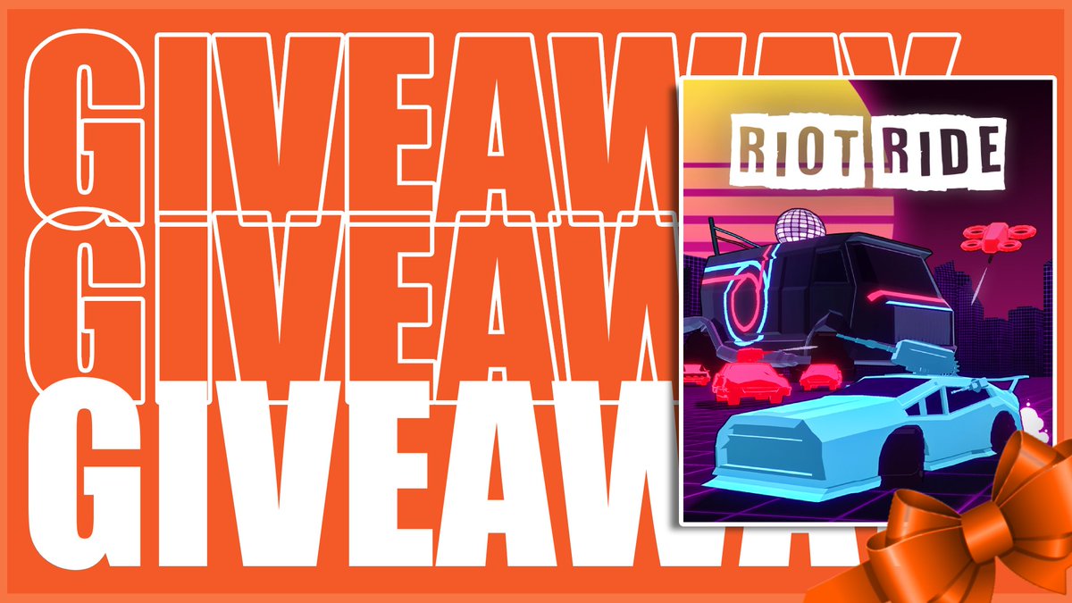 🎁We're giving away a Riot Ride Steam Key

Riot Ride is a car-combat roguelike game where you play as a car with guns

👉 Join the Discord to enter: discord.gg/3vvuazAupP

#gaming #Steam #GIVEAWAY