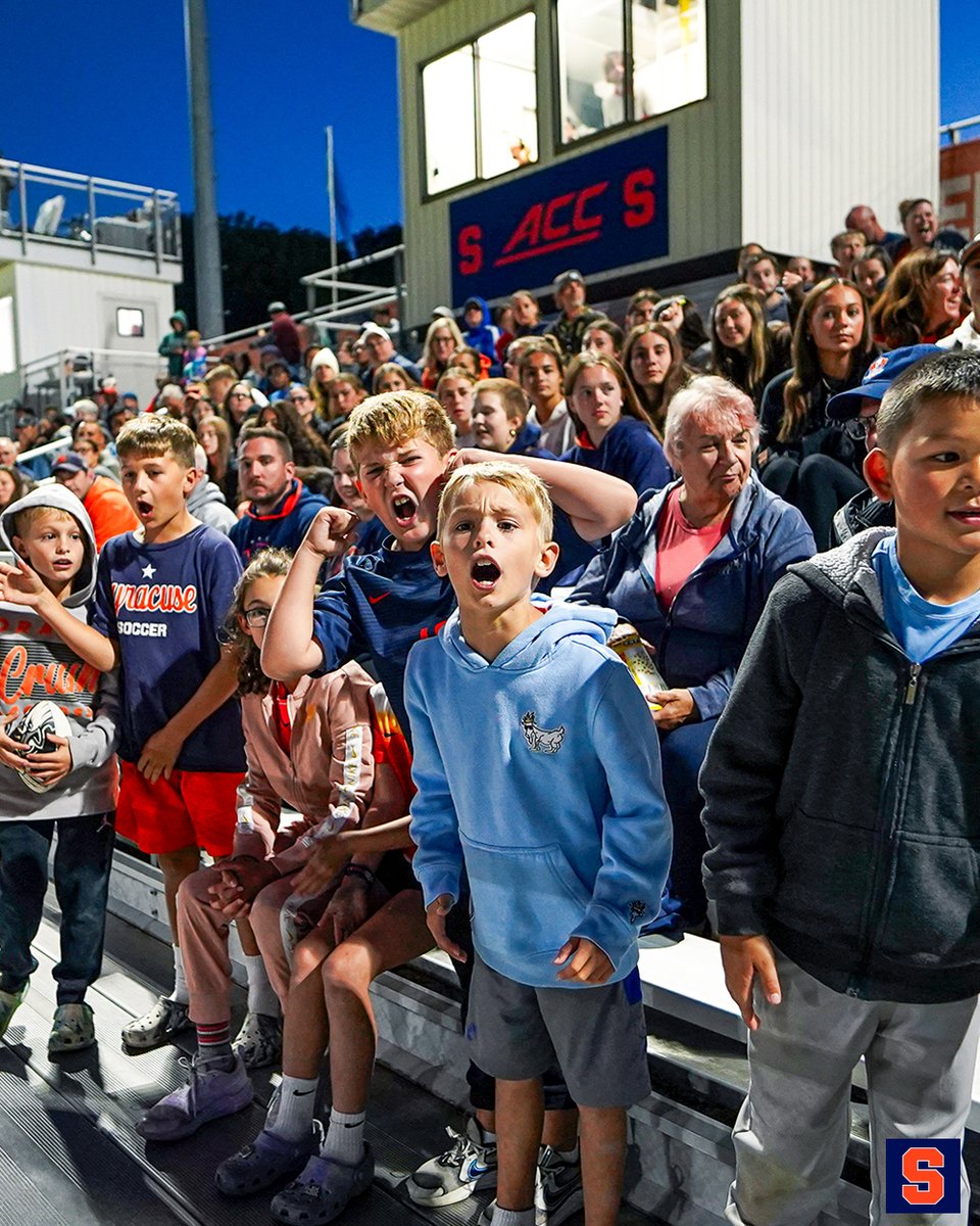 Thanks to all our fans who came to our match Saturday! It was our largest crowd of the season: 1,244🍊