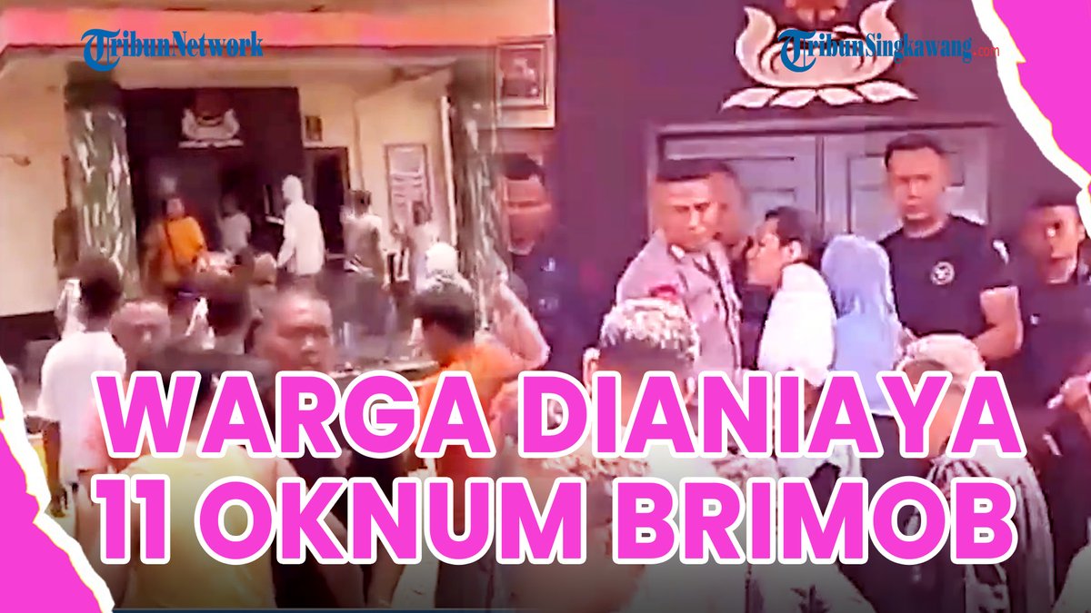 tribunpontianak's tweet photo. ®️🔴 Detik-Detik 11 Oknum Anggota Brimob di Bula Keroyok Satu Keluarga❗Hingga Todong Senjata Api
https://t.co/3QrJK0832Q
#oknum #brimob #polri #keroyok #satu #keluarga #warga #massa #masyarakat #ngamuk #polisi #todong #senjata https://t.co/DgIffV7wwK