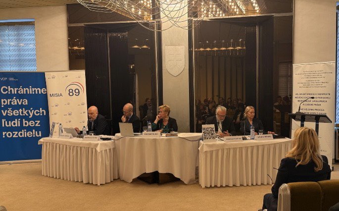 helcom_sk's tweet photo. 🎉 Thank you for joining the conference on the 50th Anniversary of the Helsinki Final Act: 
Helsinki Process in the New World Order: Security, Cooperation, and Human Rights

📅 16 Sept 2025 | Bratislava
📄 Proceedings and recordings coming soon
#HelsinkiDeclarationConference2025 https://t.co/RD7lxTuajO