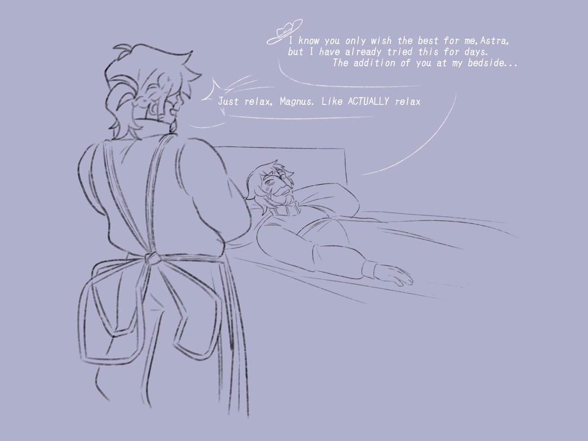 BluE_but_baby's tweet photo. Troubled sleep (4/17)
(Based on his 8 hearts event from RRRR mod)
(Wizard design by @/eskbl)
#StardewValleyfanart #stardew #magnusrasmodius #stardewvalleyfarmer #rasmodius https://t.co/j8LoExwoUF