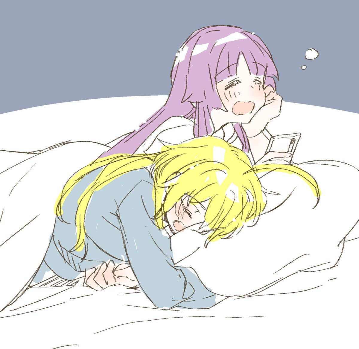 「再放送(4枚目まだ諦めてませんよ私は)」|そらとのイラスト