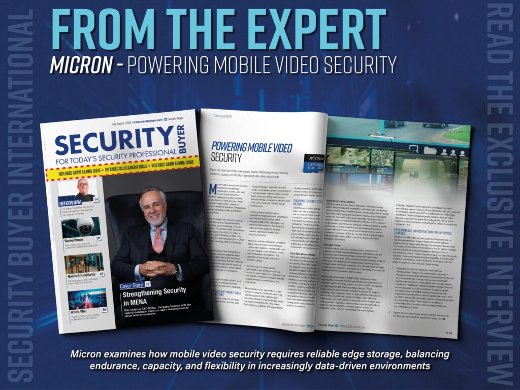 Security Buyer (@securitybuyer) on Twitter photo Latest on International Security Buyer: Powering Mobile Video Security
<a href="/MicronTech/">Micron Technology</a> examines how mobile video security requires reliable edge storage.
Read more here: securitybuyer.com/powering-mobil…
#Security #DataStorage #CloudSecurity #SecurityIndustry #VideoSecurity Latest on International Security Buyer: Powering Mobile Video Security
<a href="/MicronTech/">Micron Technology</a> examines how mobile video security requires reliable edge storage.
Read more here: securitybuyer.com/powering-mobil…
#Security #DataStorage #CloudSecurity #SecurityIndustry #VideoSecurity