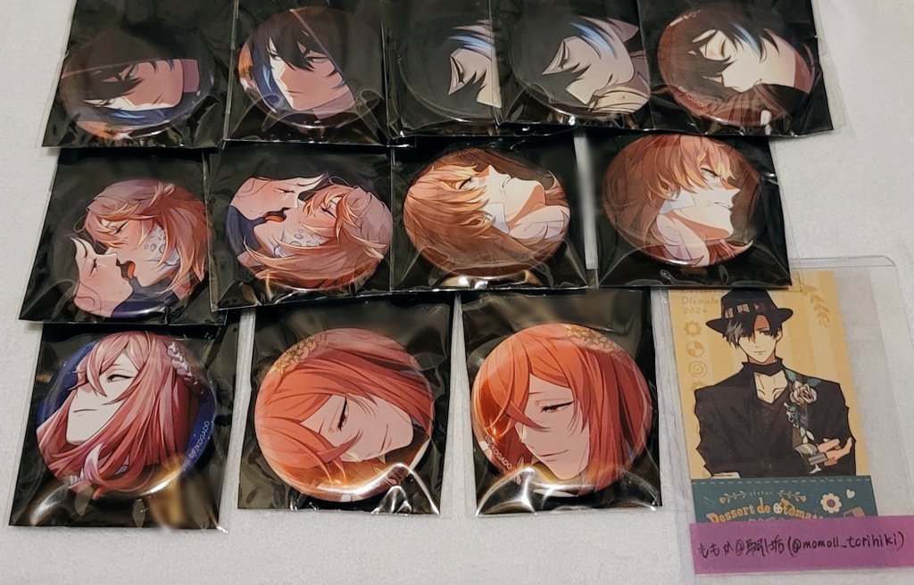 OVER REQUIEMZ オバレク オトメイト 缶バッジ ドロシー 10点 OVER REQUIEMZ オバレク オトメイト 缶バッジ ドロシー 10点