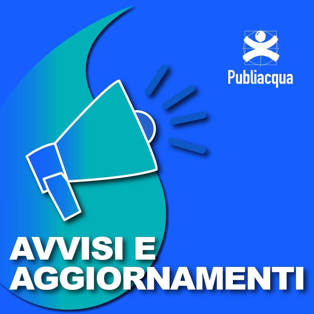 Publiacqua's tweet image. 🚧👷‍♂️Problemi di approvvigionamento a #Carmignano per mancanza alimentazione elettrica 
ow.ly/poLR50X0atZ
#acqua💧 #acquedotto🔵 #energia⚡ #lavori👷‍♂️