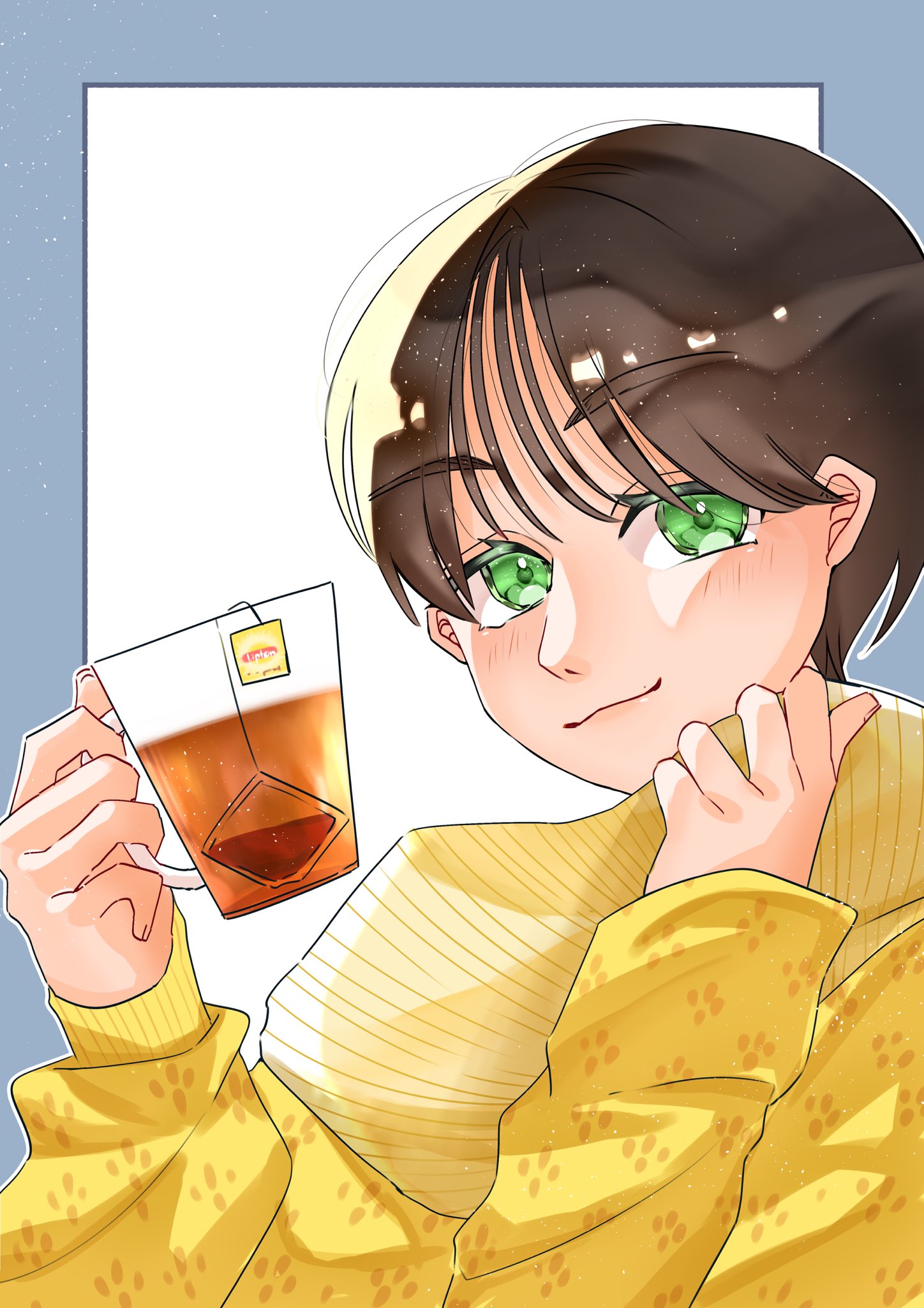 リプトン　Lipton キャラクター時計 抽選当選品　　電池交換済　稼働確認済 リプトン Lipton キャラクター時計 抽選当選品 電池交換済 稼働