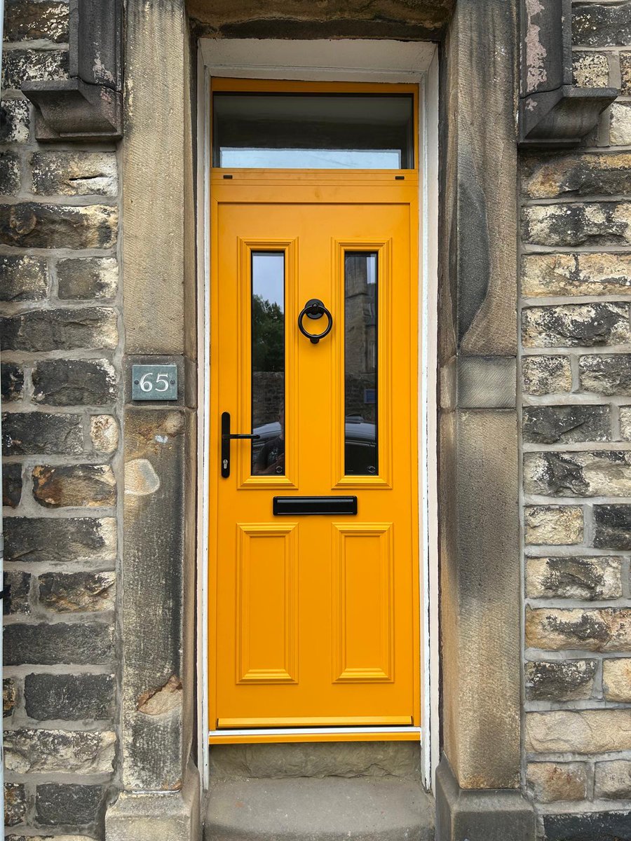 Bold, bright, or beautifully classic, the choice is yours.

This sunshine yellow door proves just how much personality a pop of colour can bring to a home. 

Whether you go vibrant or subtle, we’ve got the options to make your entrance unforgettable. ✨