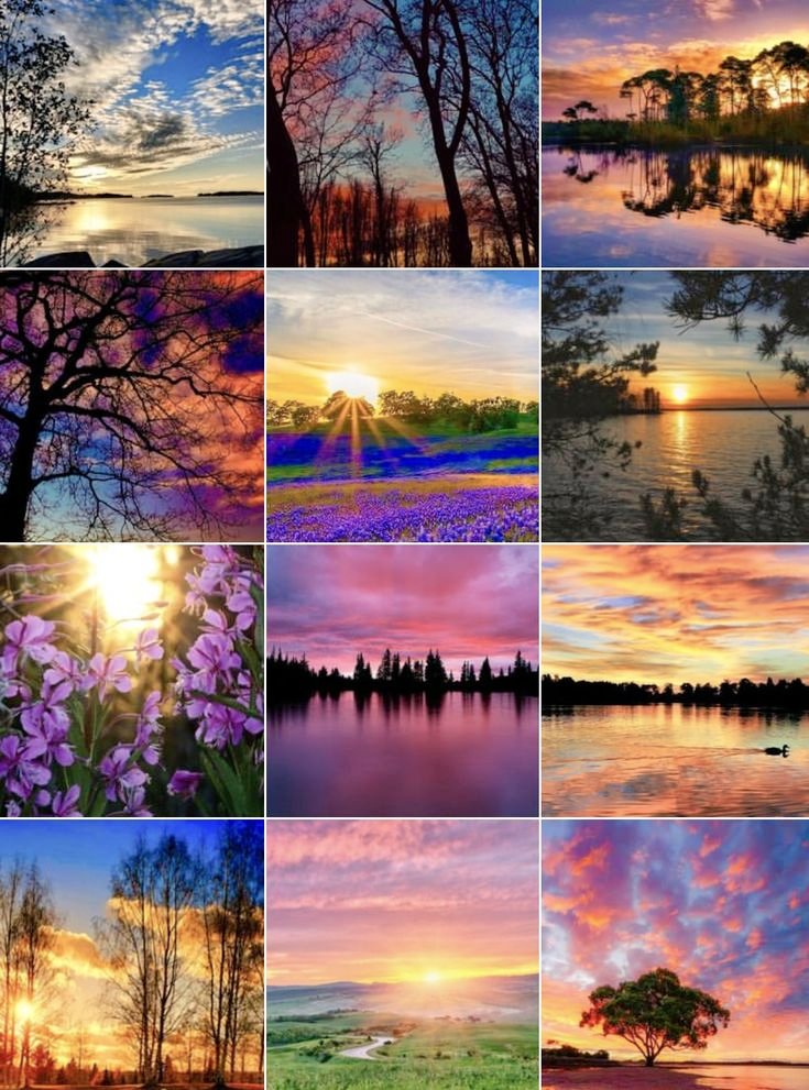 #otoño  🌄 
Cambio de equinocio,
y de lùz.
(Amaneceres y atardeceres.)