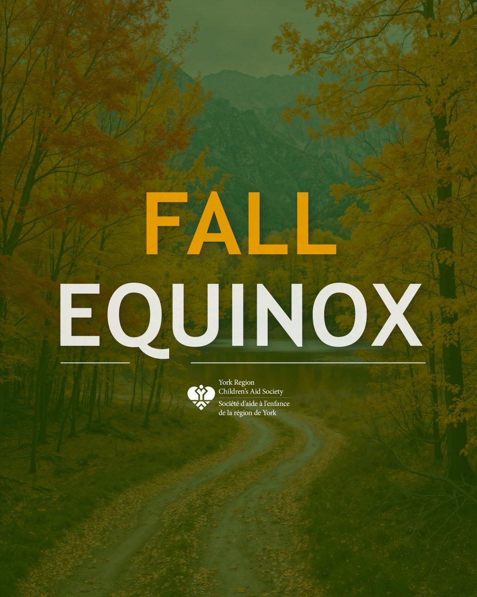 YorkRegionCAS's tweet image. Today, day and night stand in perfect balance, it's the Fall Equinox, and autumn has officially arrived. 🌗

Let this new season be your gentle reset - a time to let go, to harvest your growth, and to find beauty in transition.

#YRCAS #FallEquinox2025 #AutumnVibes #HelloFall