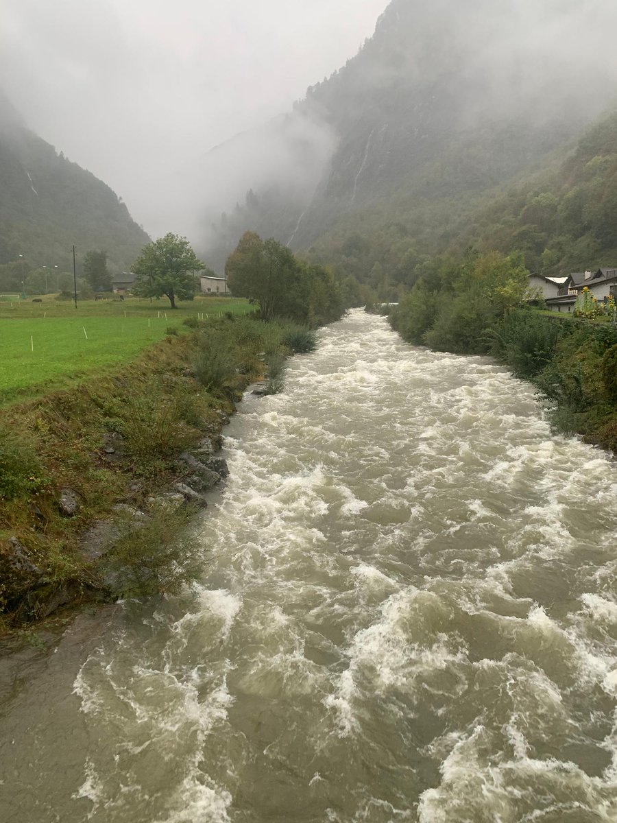meteoschweiz's tweet image. Kräftige gewittrige Niederschläge auf der Alpensüdseite.
Im heutigen #Meteoblog befassen wir uns mit den vergangenen und kommenden, teils ergiebigen Niederschlägen.
meteoschweiz.admin.ch/ueber-uns/mete…
Bild: Chironico/Leventina, Wettermeldung MeteoSchweiz App