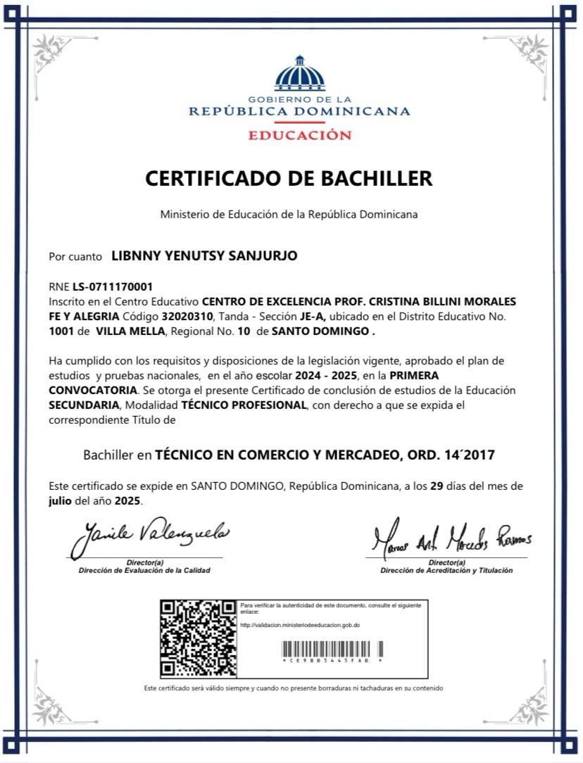 juansanjurjo6's tweet photo. aquí estoy de nuevo escribiendo
Porque necesito se me ayude a conseguir una beca para mi nieta libnny para que pueda ir a la universidad a estudiar ING civil y yo no tengo los recursos económicos y ella solo me tiene a mi @raquelarbaje @PresidenciaRD @luisabinader @EducacionRDo https://t.co/SAi4LJ0na2