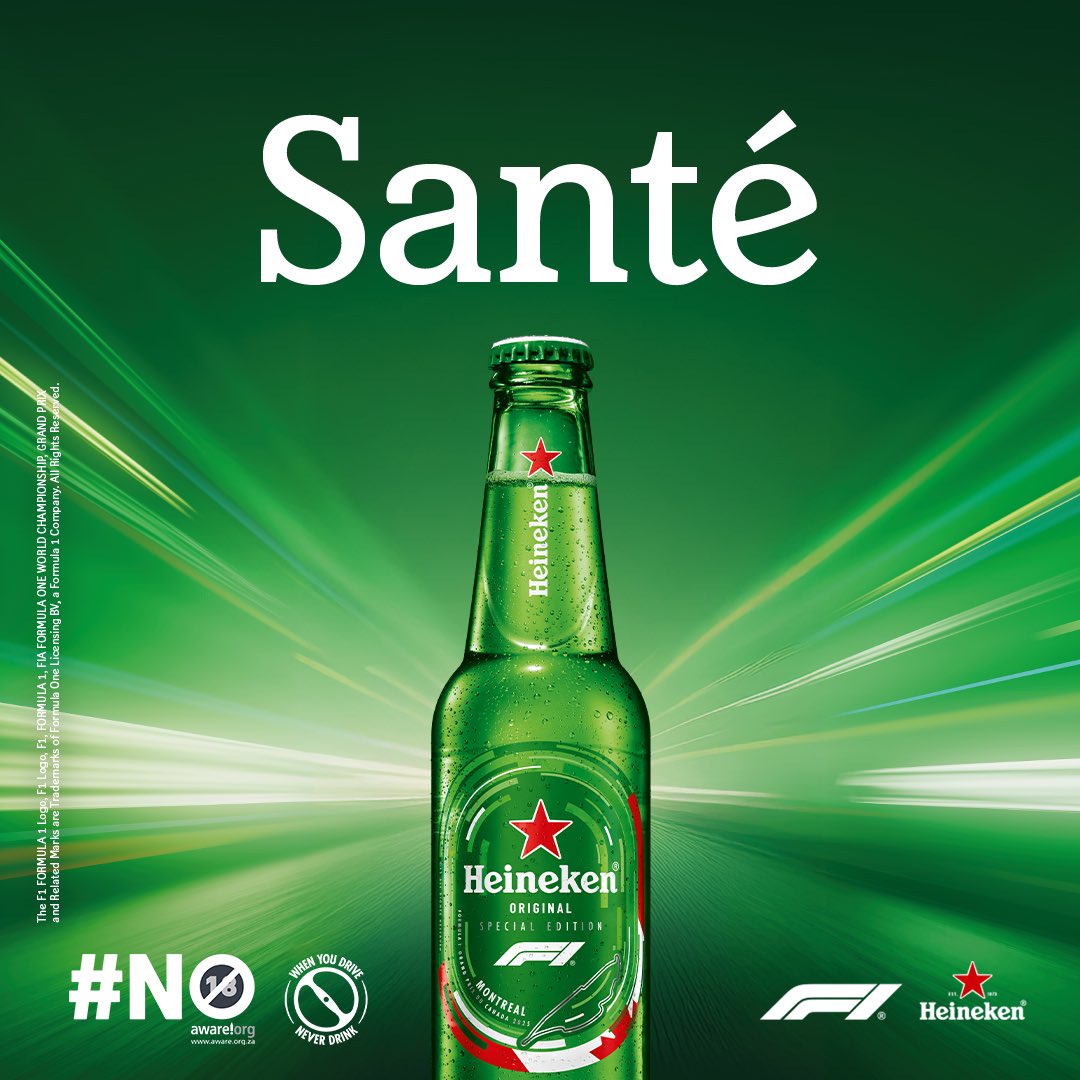 Heineken_SA's tweet image. A universal language. More than a race, it’s a lap around the world.
#HeinekenSA #F1 #MoreThanARace