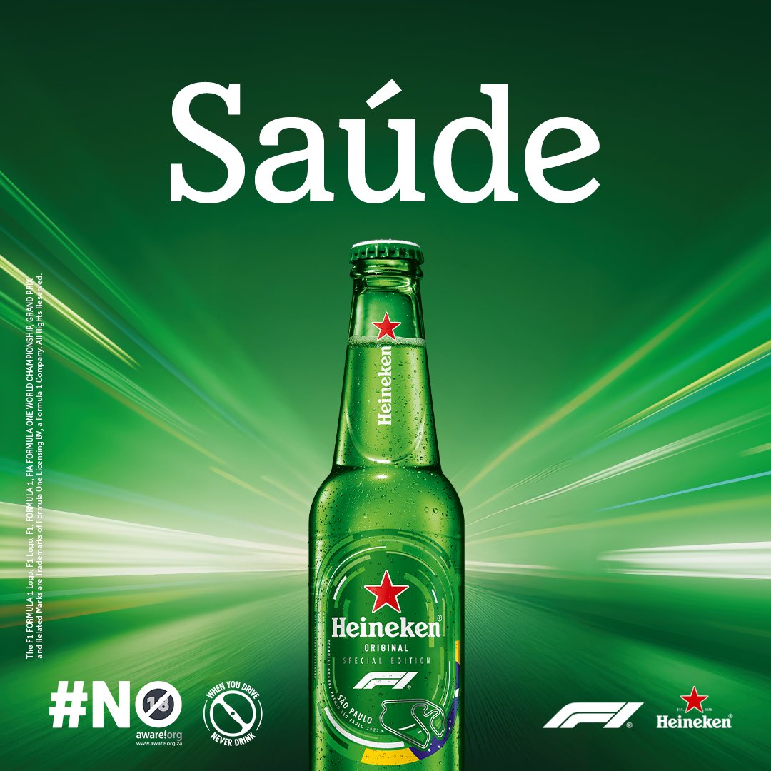 Heineken_SA's tweet image. A universal language. More than a race, it’s a lap around the world.
#HeinekenSA #F1 #MoreThanARace