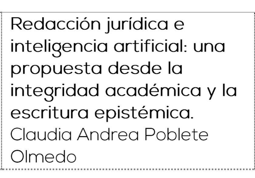 En ⁦<a href="/udem/">Universidad de Monterrey</a>⁩ presentando ScribeClaro e Integridad académica ⁦<a href="/pucv_cl/">PUCV</a>⁩ #lenguajeclaro ⁦<a href="/achilenalengua/">Academia Chilena de la Lengua</a>⁩