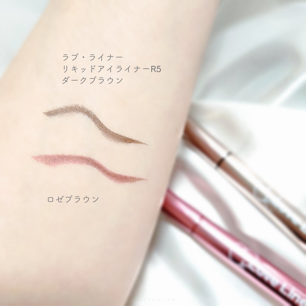 marshsis_ms's tweet photo. mshさまからいただきました
#ガチモニター_ラブライナーリキッド
大好きなラブ・ライナーがリニューアル✨液の吐出量を上げつつ液漏れしないギリギリの量に調整されて、ラブ・ライナー史上最も美発色なんだそう🩷筆先0.1mmで目尻のラインが簡単キレイに描ける😳付替対応なのもエコで良き🌏🤲 https://t.co/VV1Rgy8WpA