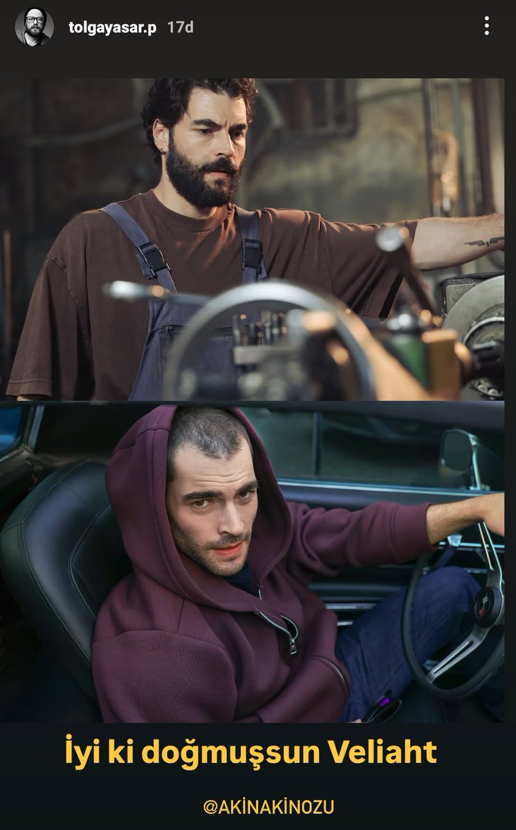 Fotoğrafçı Tolga Yaşar instagram hesabında paylaştı. #AkınAkınözü #Veliaht

"İyi ki doğmuşsun Veliaht"