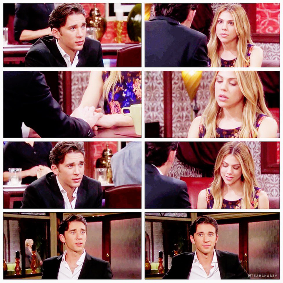 TeamChabby's tweet photo. #Chabby 11 years ago today, 9-22-14. #Days
Chad "apologized" for the way he's been acting with her and Ben since his return. After he left, we could see in his face that his apology wasn't sincere. #MessyChad. ๐ https://t.co/h45YQDudbE