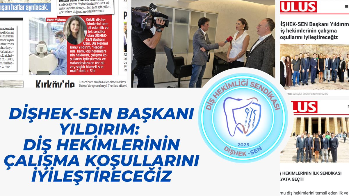 Kamu diş hekimlerini temsil eden ilk ve tek sendika olan DİŞHEK-SEN Başkanı Uzm. Diş Hekimi Banu Yıldırım, “Hedefimiz, kamu diş hekimlerinin haklarını, çalışma koşullarını iyileştirmek ve vatandaşlara en üst düzey sağlık hizmeti sunmak” dedi.
👉gazeteilksayfa.com/dishek-sen-bas…