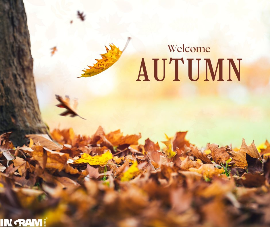 IngramMicroInc's tweet image. Celebrating the enchantment of fall in the Northern Hemisphere! 🍂 What’s your go-to autumn pastime—picking apples, snuggling up with a captivating book, or leaping into a mound of leaves? #ingrammmicro #hellofall