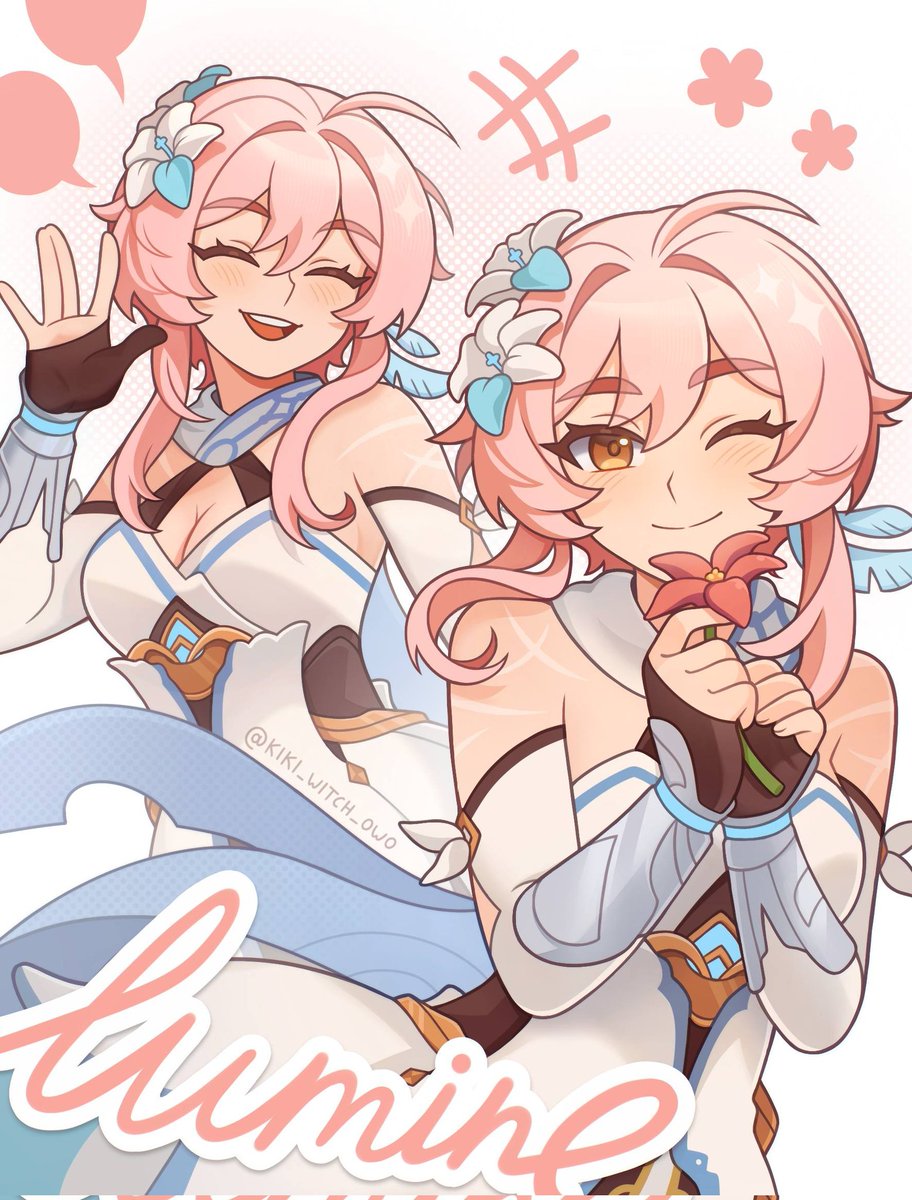 Kiki_Witch_owo's tweet photo. Pink time 🌸
#Lumine #GenshinImpact https://t.co/8wZ0xooAYK
