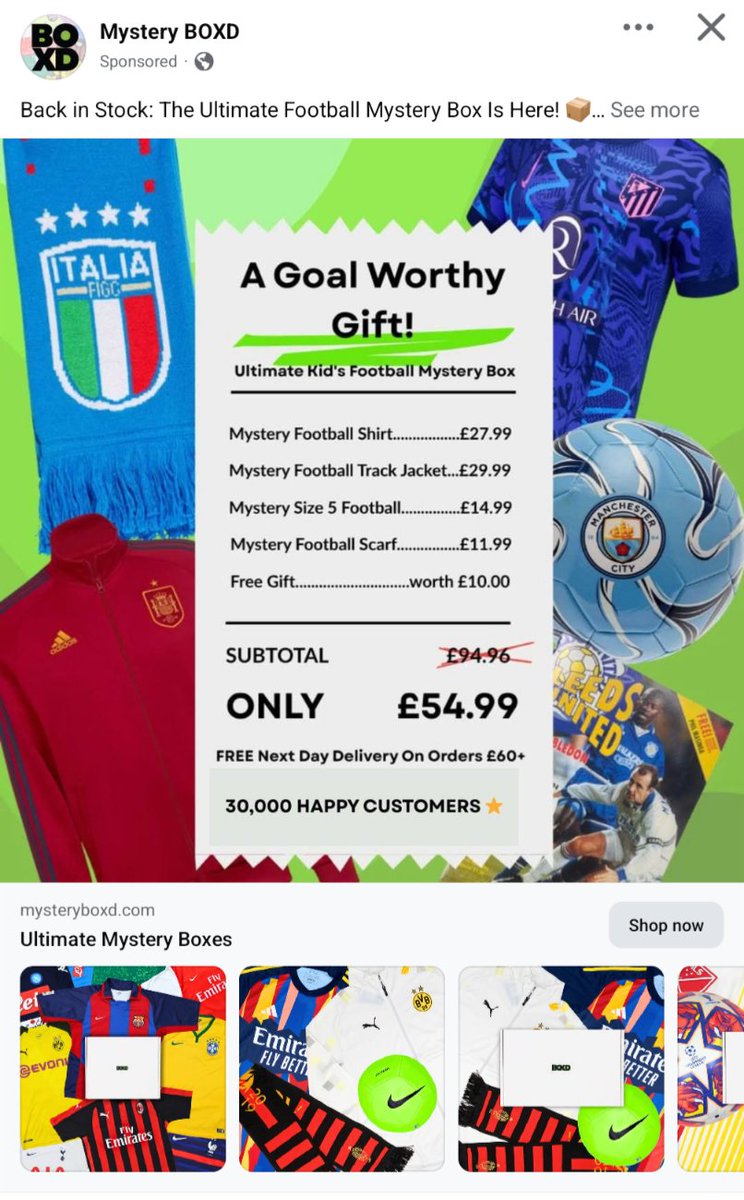 Great deal from our kit sponsor 
mysteryboxd.com