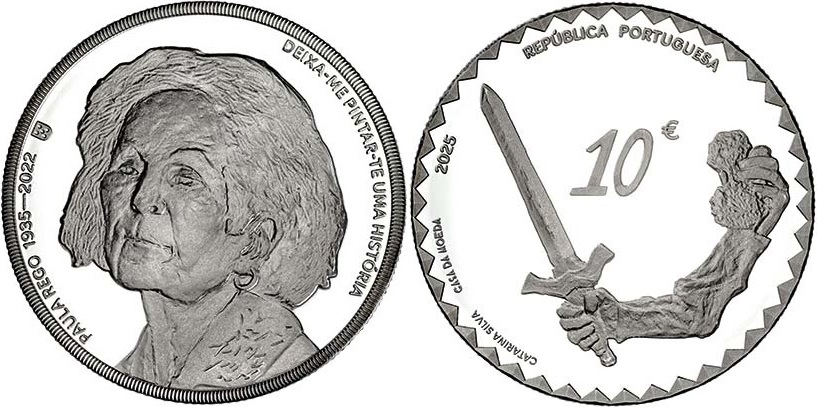 EuroCoins_News's tweet image. INCM 🇵🇹 Moeda: Paula Rego — Deixa-me pintar-te uma história (Prata Proof)
eurocollezione.altervista.org/Blog/INCM/INCM…
#Portugal #PaulaRego #10euro