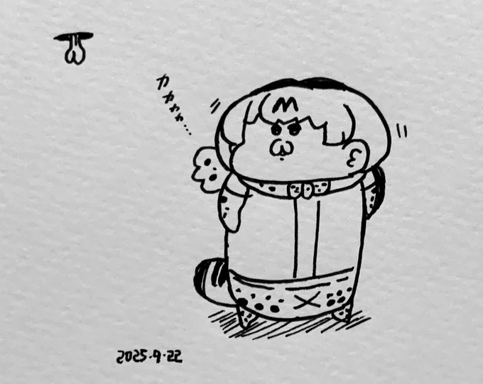 カカカカ・・・ 