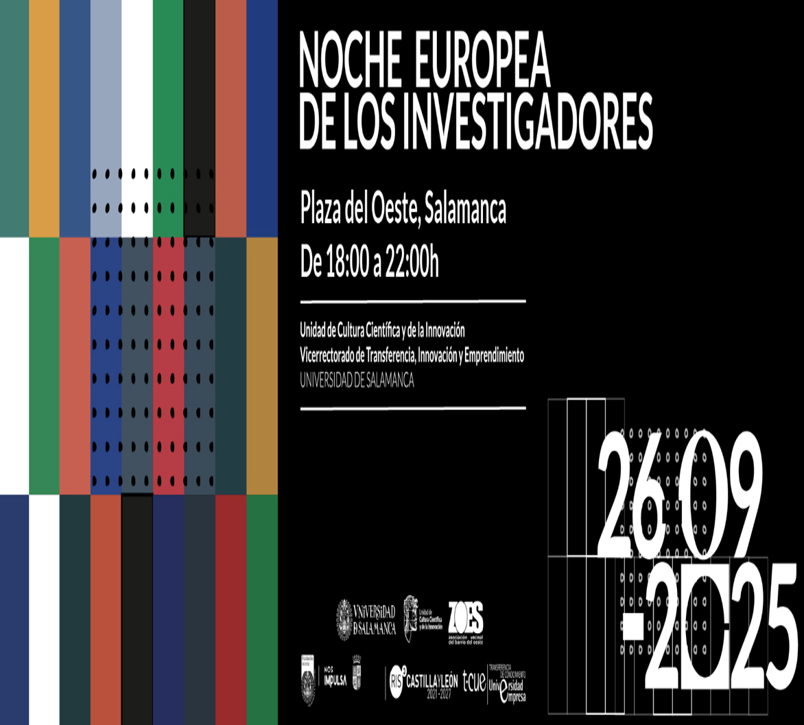 🌙🔬 NOCHE EUROPEA DE LOS INVESTIGADORES

🗓️ 26 de septiembre
🕕 de 18:00 a 22:00 h
📍 Plaza del Oeste
➡️ Para todos los públicos