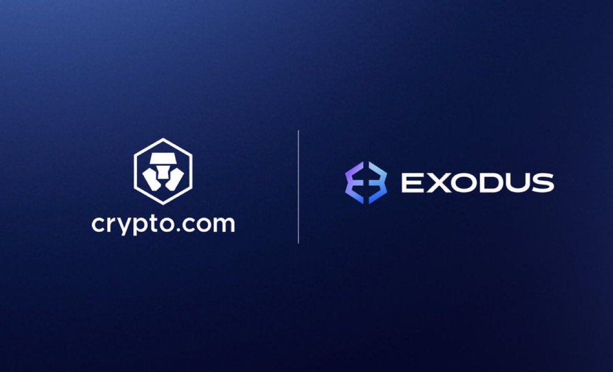 🚨 JUST IN: Crypto.com announces a new partnership with @Exodus to provide secure institutional custody. 

Something is cooking for $CRO x #CRYPTOCOM 🧑🏼‍🍳💙