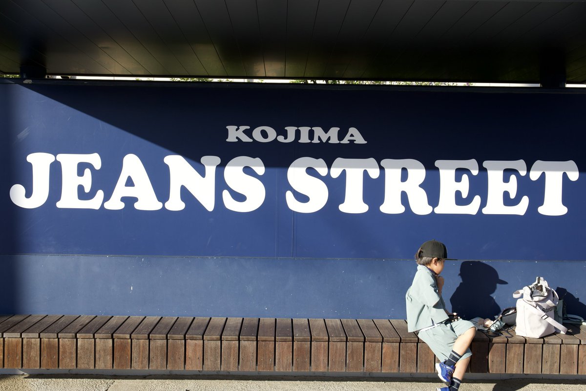 ＃児島ジーンズストリート
ポスターみたいな１枚