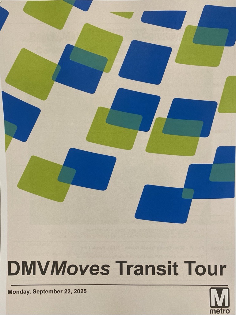 MWCOG's tweet photo. Area leaders are touring our transit network today as we work toward big decisions in #DMVMoves that will shape our future. Getting ready for an up-close look at WMATA signaling and automation, bus priority, projects like Maryland’s Purple Line, and more. https://t.co/OXf4PLkDGi https://t.co/zHOtk4LhOC