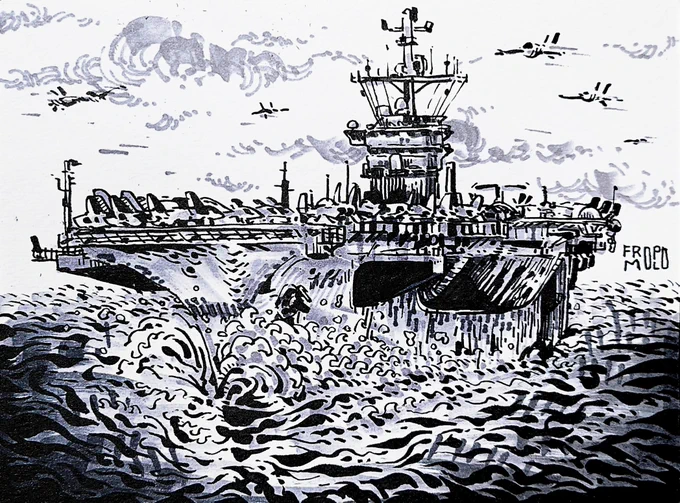 Birthday aircraft carrier