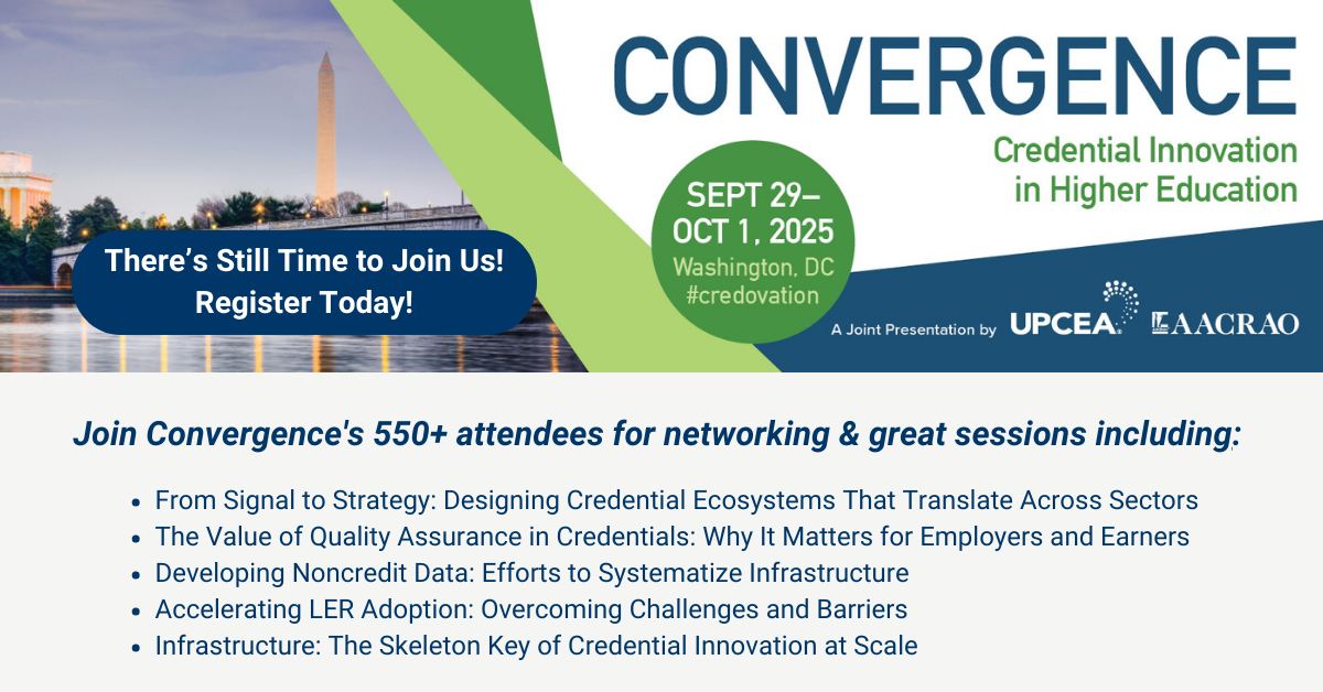 We will be co-running a session at the 𝟮𝟬𝟮𝟱 𝗖𝗼𝗻𝘃𝗲𝗿𝗴𝗲𝗻𝗰𝗲 on 9/30 in DC.
ow.ly/pgIP50WTpNK

It is titled, 𝙏𝙝𝙚 𝙁𝙪𝙡𝙡 𝙎𝙩𝙖𝙘𝙠: 𝘼𝙡𝙞𝙜𝙣𝙞𝙣𝙜 𝙃𝙞𝙜𝙝𝙚𝙧 𝙀𝙙, 𝙄𝙣𝙙𝙪𝙨𝙩𝙧𝙮, 𝙖𝙣𝙙 𝙒𝙤𝙧𝙠𝙛𝙤𝙧𝙘𝙚 𝙩𝙤 𝘽𝙪𝙞𝙡𝙙 𝘾𝙮𝙗𝙚𝙧 𝙏𝙖𝙡𝙚𝙣𝙩.