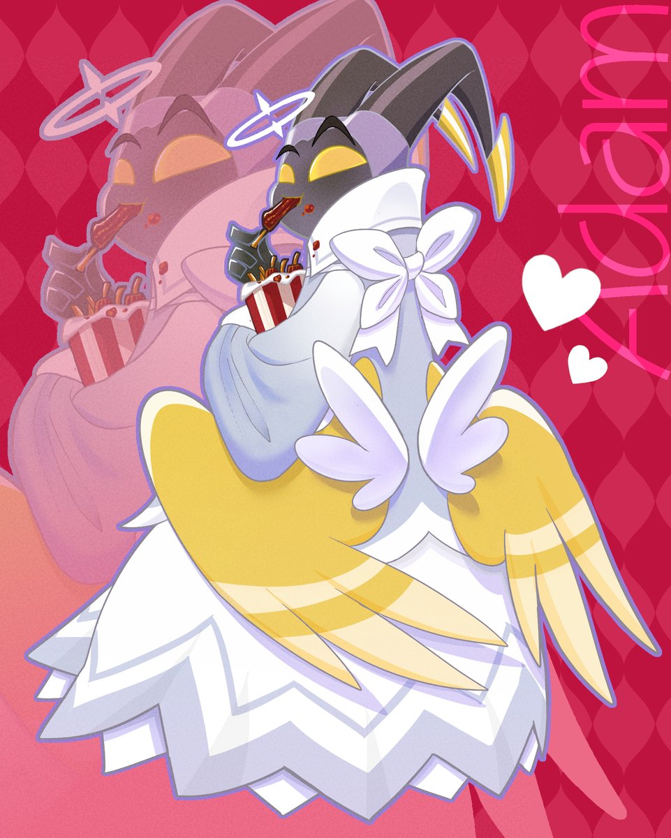 ㊗️メイドアダム🧡公式ありがとう！✨️
#HazbinHotelAdam