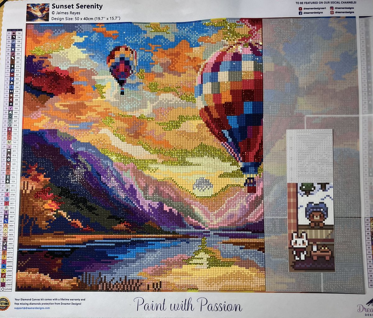 o_no_k2022's tweet image. 60作品目
pixylsもやりました。
何を買ったのか忘れてしまったので、ミステリーです。
#ダイヤモンドアート好きさんと繋がりたい 
#ダイヤモンドアート進捗 
#pixyls