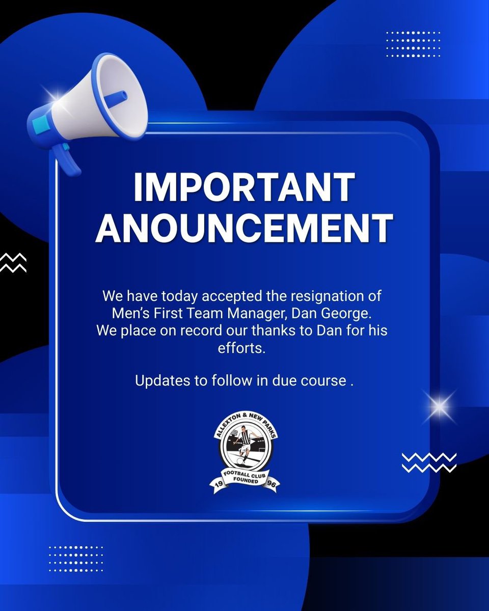 Allexton & New Parks FC tweet media