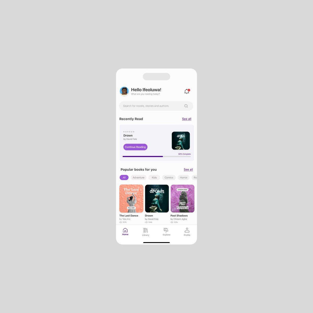 Momotheebae's tweet photo. I got a 100 views on this post 🤭😊❤️
 100 today
1,000,000 tomorrow

I enjoyed creating this as my mind stretched on improving the user experience.

So what do you like about my design and what do you think I can improve? 

#uidesign https://t.co/ACc0ZnS1q6