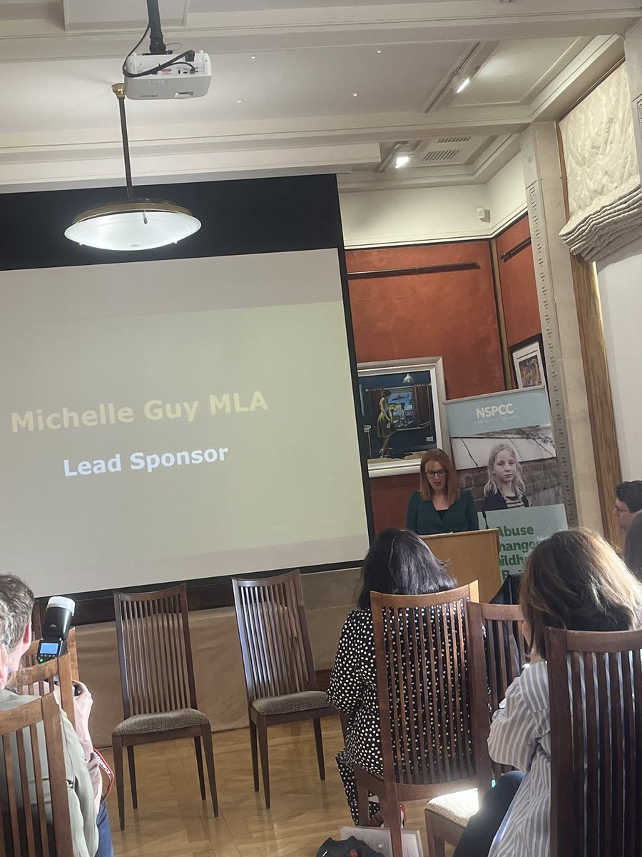 Lovely to meet many old friends <a href="/NSPCCNI/">NSPCC NI</a> rep <a href="/BASW_NI/">BASW Northern Ireland</a> on reform of reasonable chastisement. <a href="/MichelleGuy4/">Michelle Guy</a>   An important public policy area where clarity is needed.