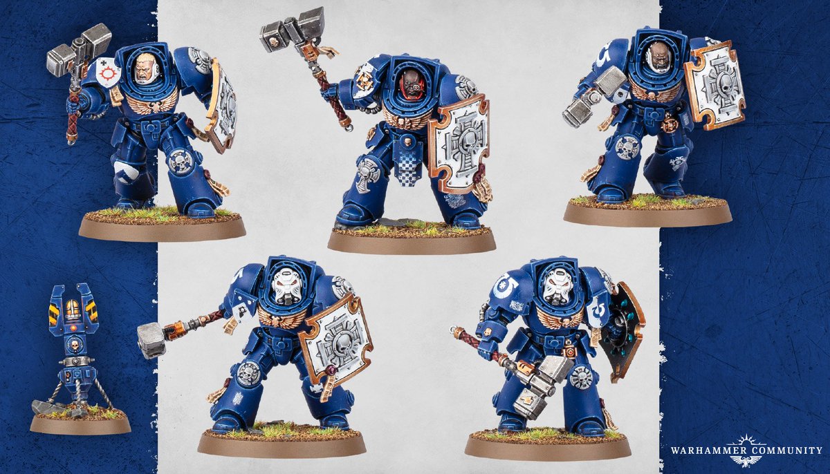 abhinavjain87's tweet image. The new Assault Terminators are here! And they are fucking amazing. The old kit was already quite stellar and this is a worthy update. Love the new poses. Plus that awesome ancient, finally a variant in mass-plastic1 Plus that box is SMASHING!! #warhammer #wh40k #terminators