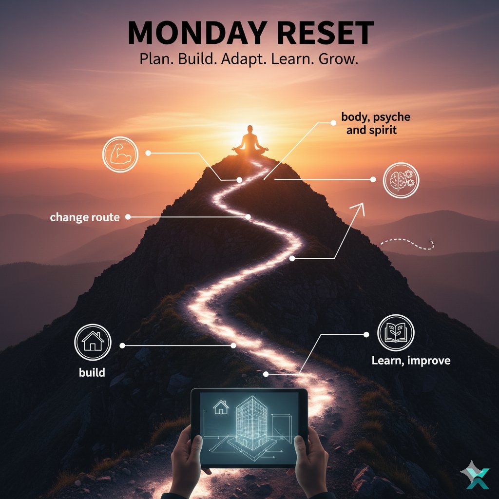 Seize the new week! Monday isn't just a day, it's a chance for a fresh start. Set your intentions, refine your path, and commit to strengthening your body, psyche, and spirit. What will you achieve?