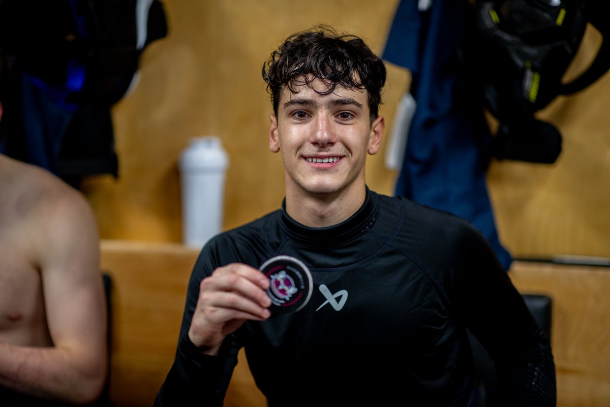 nlregiment's tweet photo. A collection of core memories from the Moncton series:

1st QMJHL Goal - Biagio Jr. Daniele 🚨
1st QMJHL Goal - Marek Danicek 🚨
1st QMJHL Goal - Max Dinneen 🚨
1st QMJHL Win - Antoine Proulx 🥅

Unite. Inspire. Defend. https://t.co/0Wh9OxZVzd