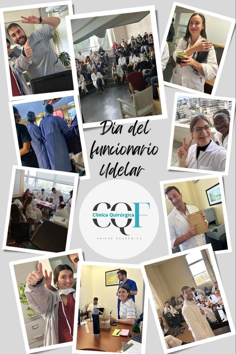Día del Funcionario de la Udelar
👩‍⚕️👨‍🔧👨‍🏫👩‍💼
A los trabajadores y trabajadoras que sostienen con compromiso, esfuerzo y humanidad en cada rincón de la Udelar: 
 ¡Gracias por ser parte fundamental de nuestra de la misión