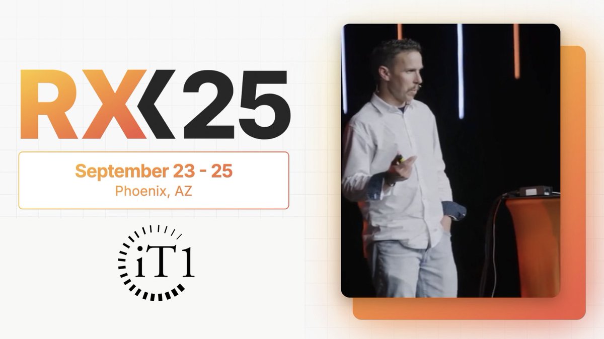 Are you ready for the Rock Show? iT1 will be at RX25 this week at the Phoenix Convention Center. Stop by for the latest IT solutions, partner showcases, amazing giveaways, a putting challenge, and a Western photo op. 
#RX25 rx.rockrms.com